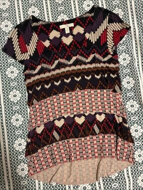 Anthropoligie Soft Tiered Shirt